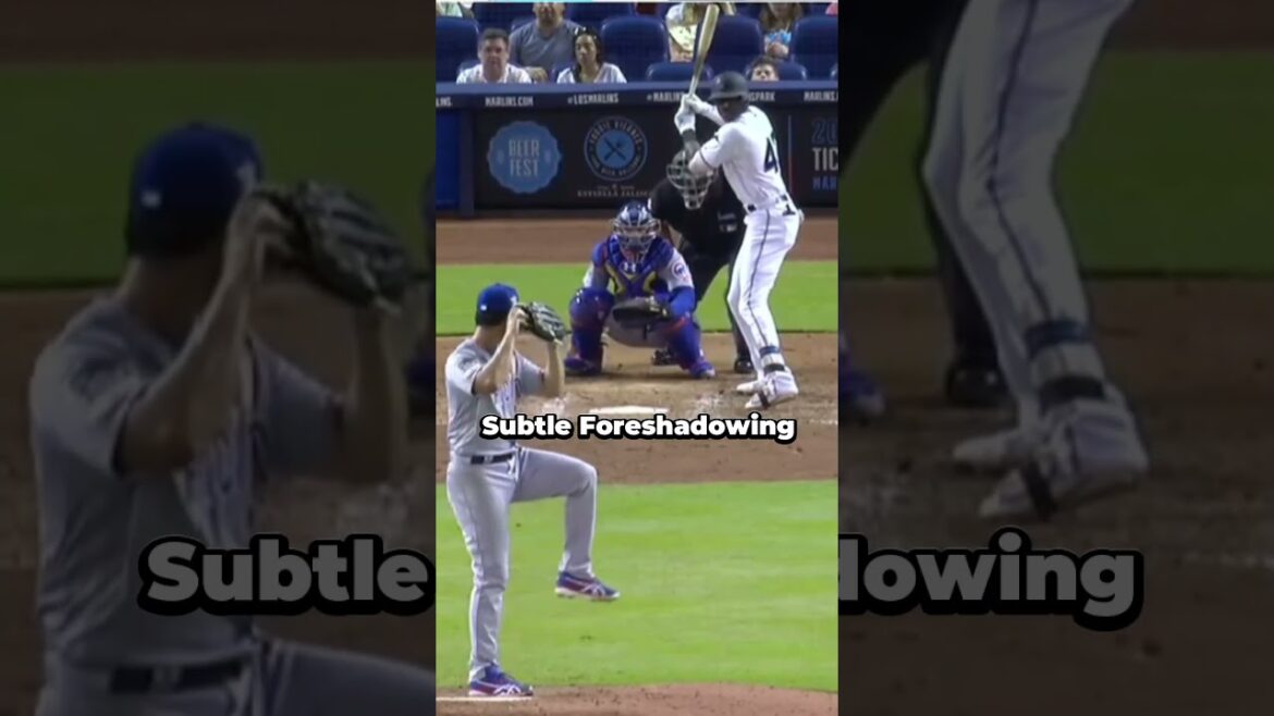 Préfiguration subtile. Édition de pitch #mlb