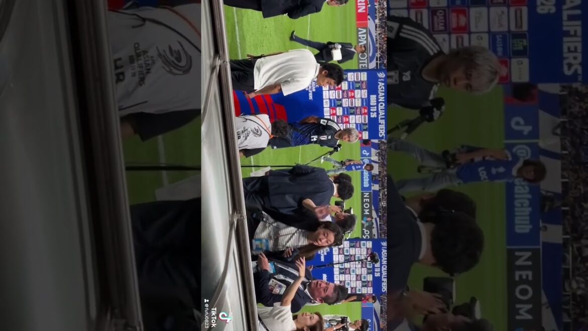 Interview d’après-match du match #Junya Ito en Chine Interview d'après-match du match #Junya Ito en Chine