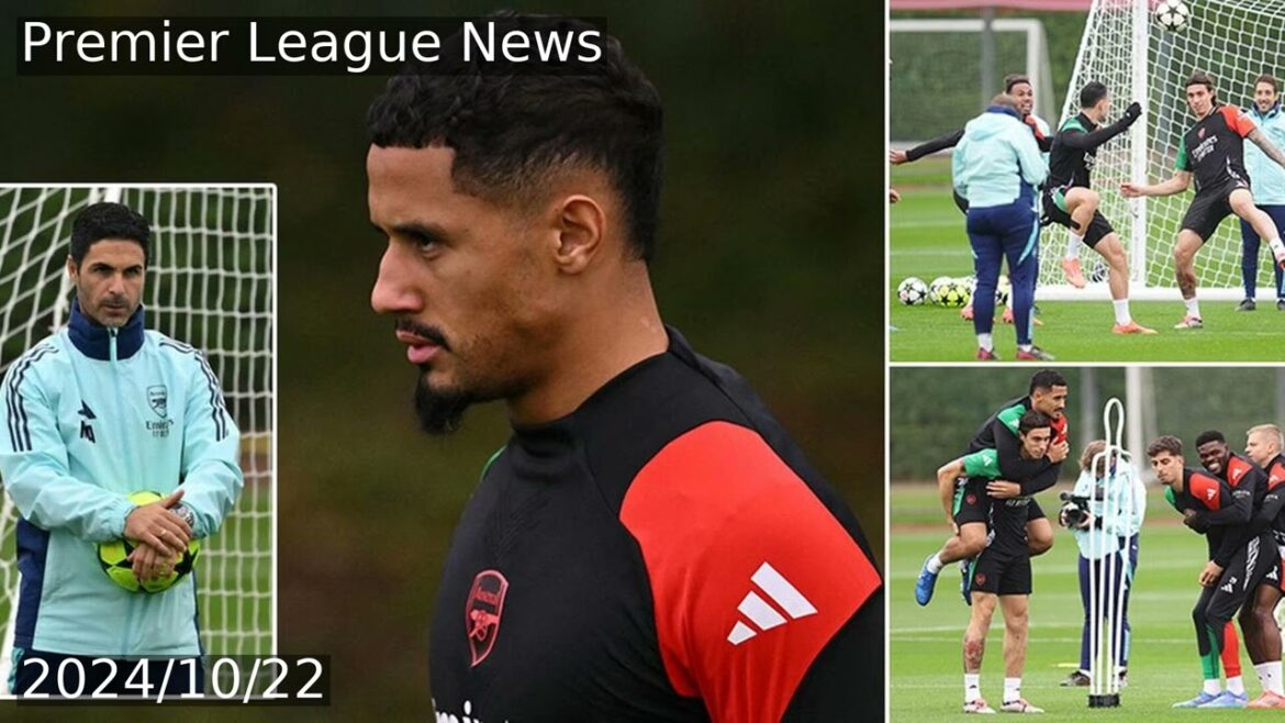 Quatre choses repérées lors de la dernière séance d'entraînement d'Arsenal avec Bukayo Saka, la réalité est claire