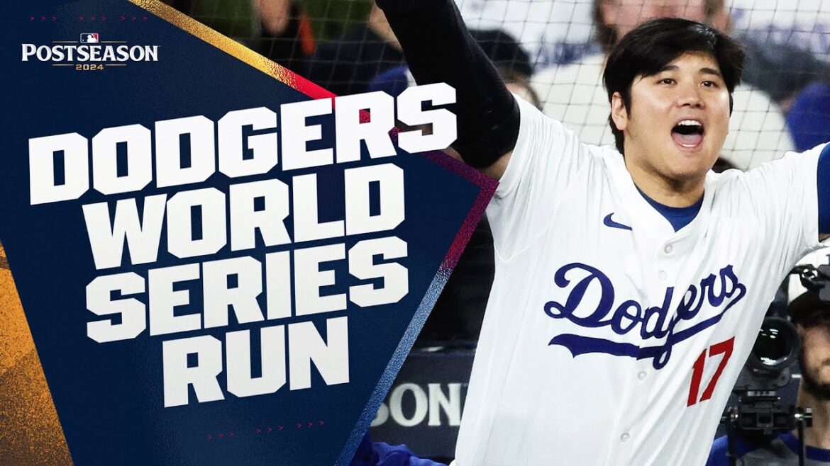 C'EST L'HEURE DU BASEBALL DODGER ! Chaque moment fort des séries éliminatoires des Dodgers menant aux World Series !
