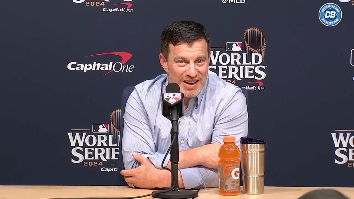 Série mondiale 2024 : Andrew Friedman sur la blessure d'Evan Phillips, la décision de lancer Shohei Ohtani et plus