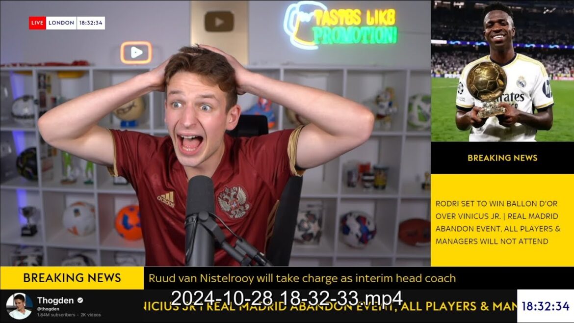 MA RÉACTION AU GAGNANT DU BALLON D'OR 2024