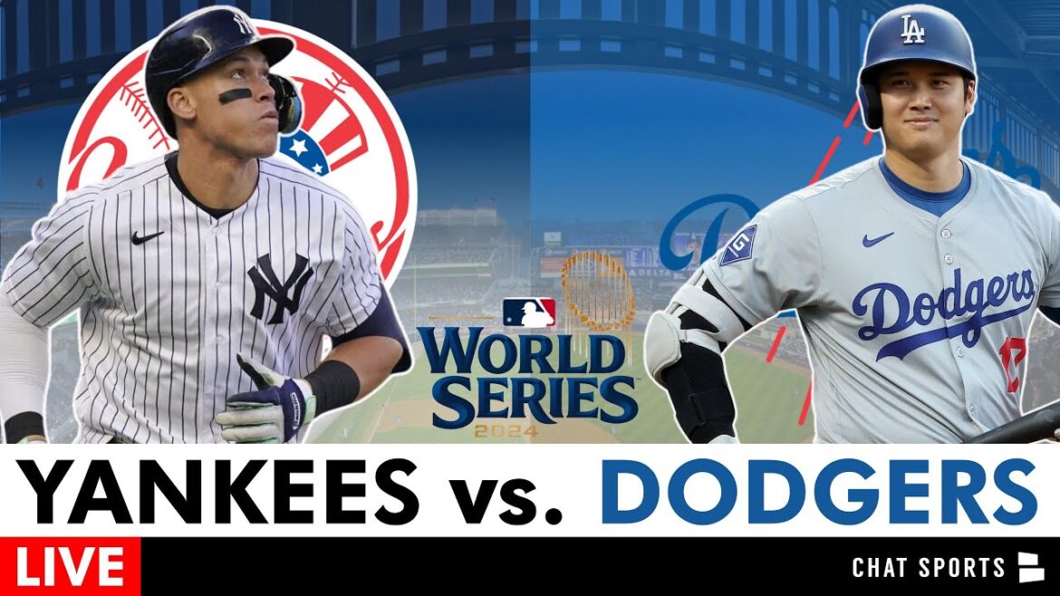 Yankees vs. Dodgers World Series Game 3 Tableau de bord en streaming en direct, jeu par jeu gratuit et faits saillants