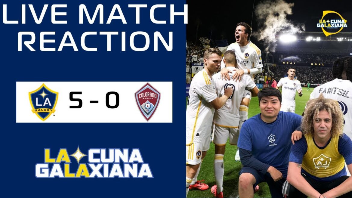 LA GALAXY 5 - COLORADO RAPIDS 0 RÉACTION DU MATCH | UN DÉBUT DE RÊVE !