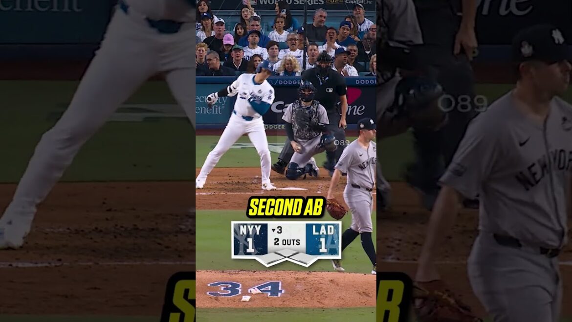 Shohei Ohtani ALL At-Bats WORLD SERIES Jeu 2 #shoheiohtani #mlb #baseball