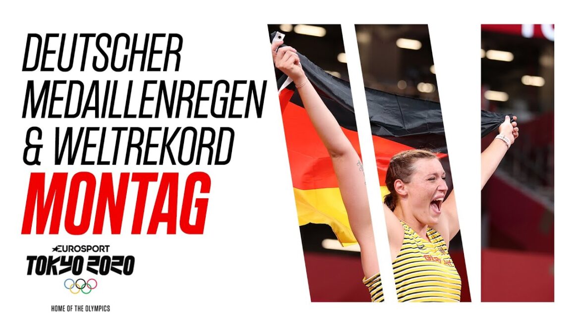Pluie de médailles allemandes et record du monde - les temps forts de lundi | Jeux Olympiques - Tokyo 2020