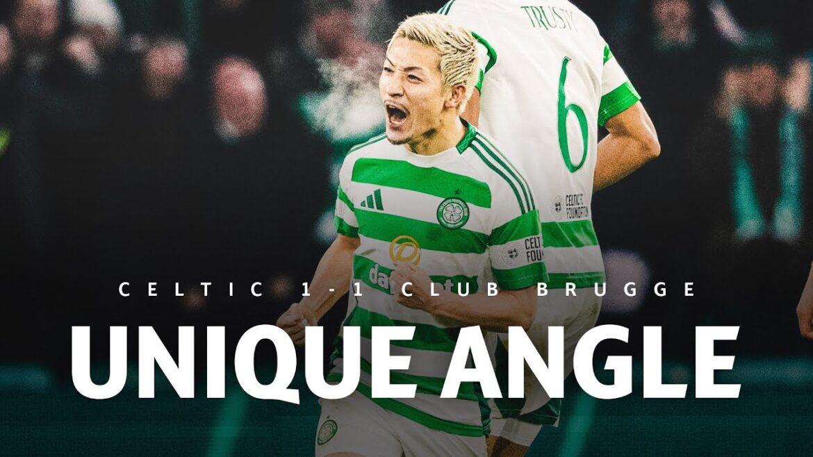 Angle unique | Celtic 1-1 Club de Bruges | Le superbe but de Daizen Maeda rapporte un point en Ligue des champions