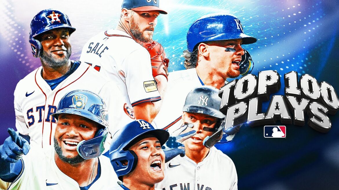 Les 100 meilleurs jeux de la MLB en 2024 ! (Avec des moments historiques de Shohei, Judge, Skenes et PLUS)