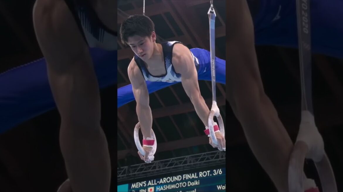 Hashimoto Daiki: All-Around Gold  (Rings) - Tokyo 2020 Olympics 🥇