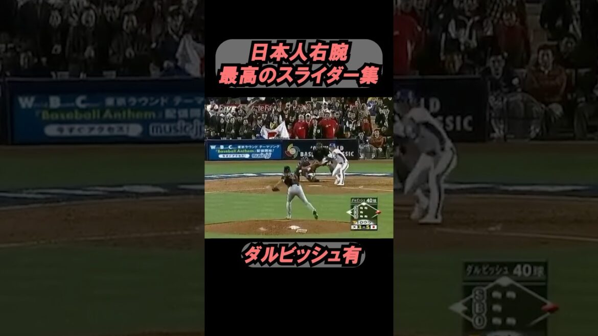 Une collection des meilleurs sliders des droitiers japonais #Professional Baseball #Shohei Otani #Yu Darvish #Yoshinobu Yamamoto