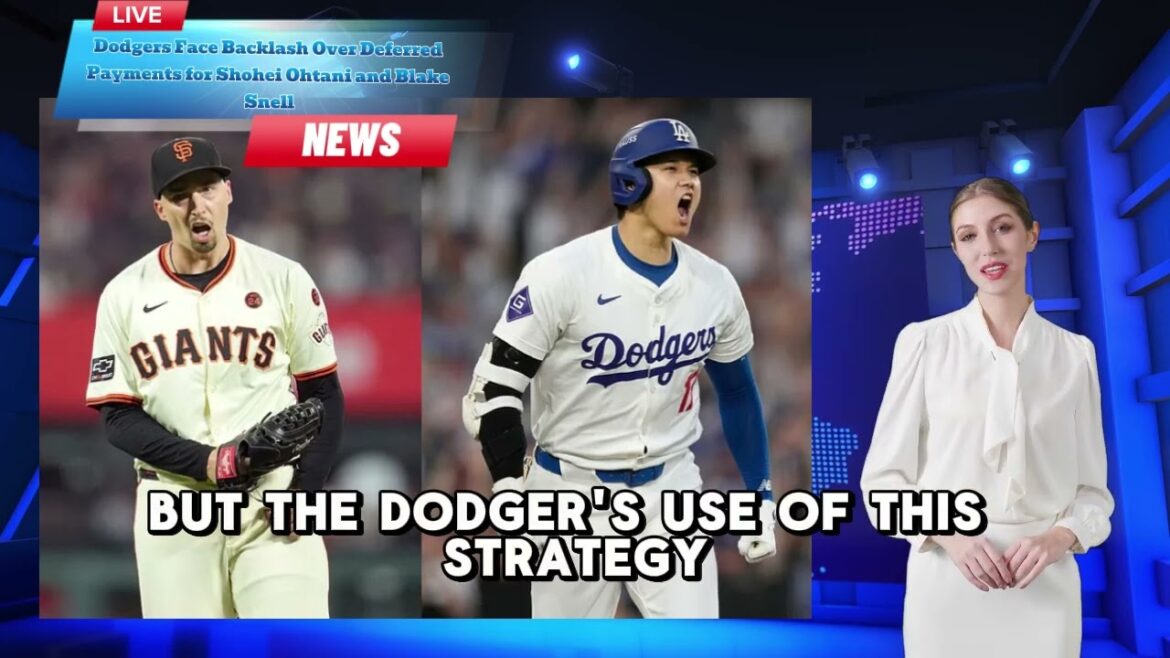 Les Dodgers font face à des réactions négatives concernant les paiements différés pour Shohei Ohtani et Blake Snell