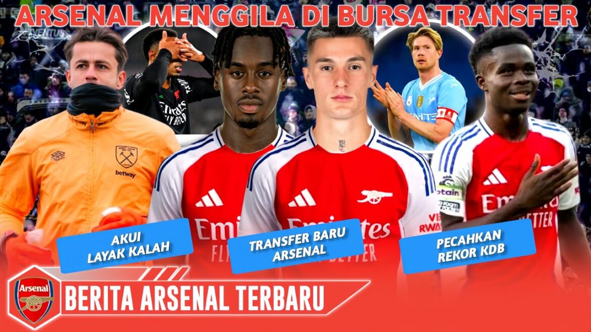 Arsenal signe Benjamin Sesko et Jamie Gittens 😱 Bukayo Saka dépasse le record de KDB et Henry🧐Arsenal News