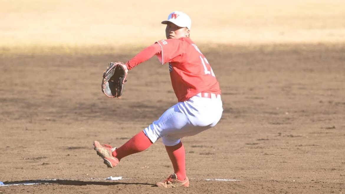2024/12/01 Campus de Tokyo de l'Université des sports de bien-être du Japon/Lanceur Aiki Tanaka