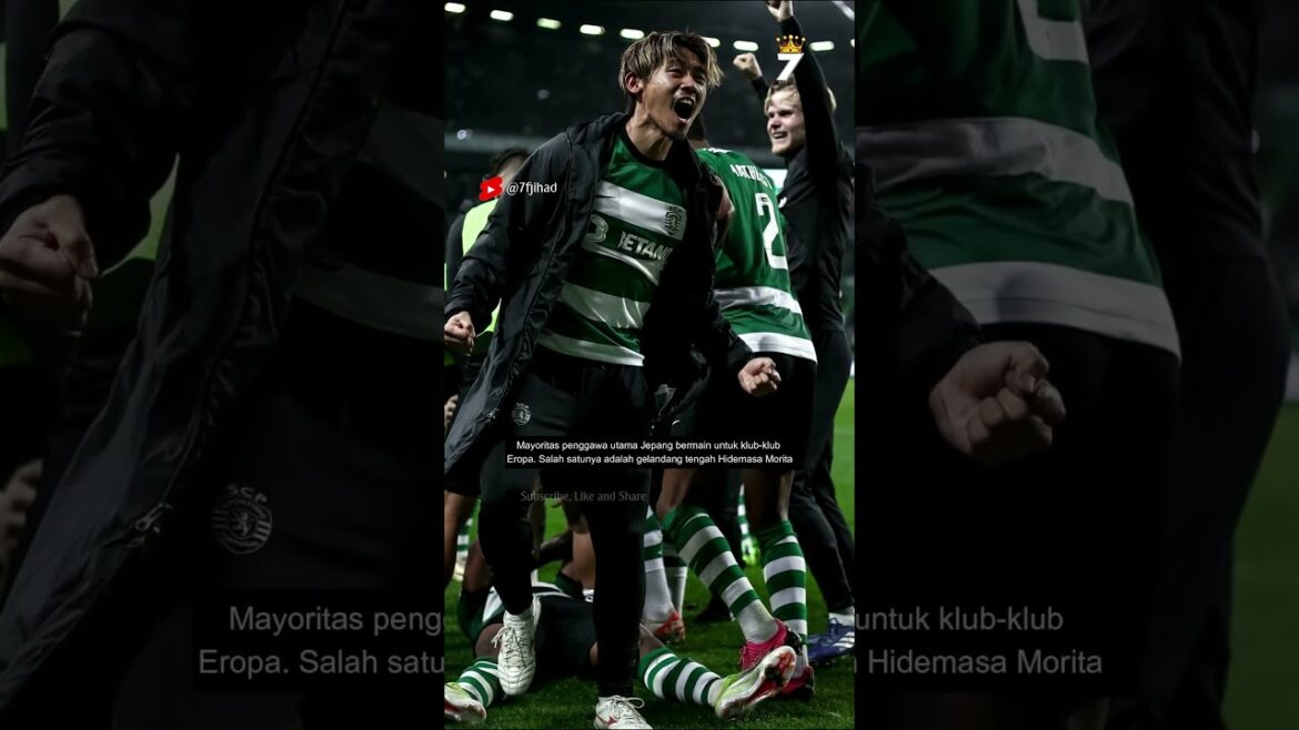 Hidemasa Morita, le meilleur milieu de terrain du Japon prêt à marquer le but de l'équipe nationale indonésienne