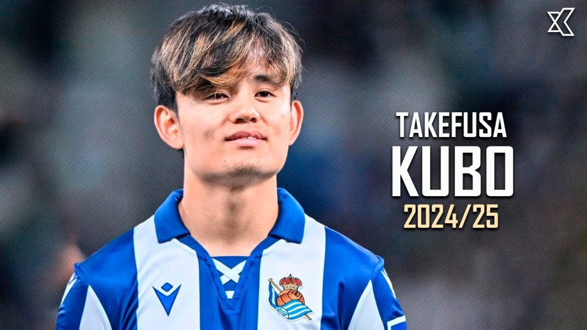 Takefusa Kubo 2024/25 - Takefusa Kubo - Compétences magiques, buts et passes décisives HD |