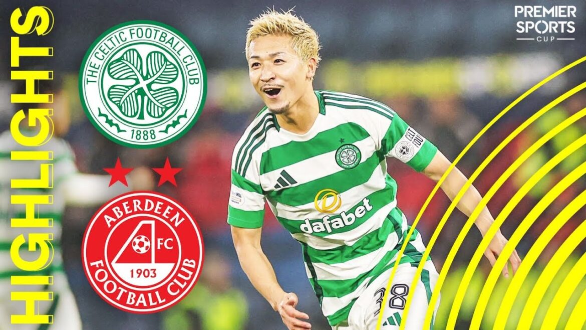 Celtique 6-0 Aberdeen | Daizen Hat-Trick dans le rôle du Celtic Smash Aberdeen | Demi-finale de la Coupe des Sports Premier