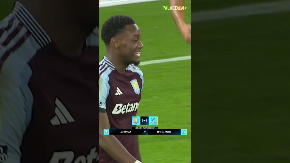 DAICHI KAMADA MARQUE GAGNANT 🇯🇵 Partie 2 | Aston Villa 1-2 CPFC #carabaocup #cpfc #cristalpalace