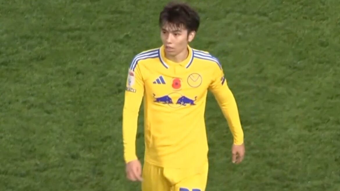 Aoi Tanaka fournit de bonnes passes au milieu de terrain et a un taux de réussite de passes de 90 % ![7 novembre]