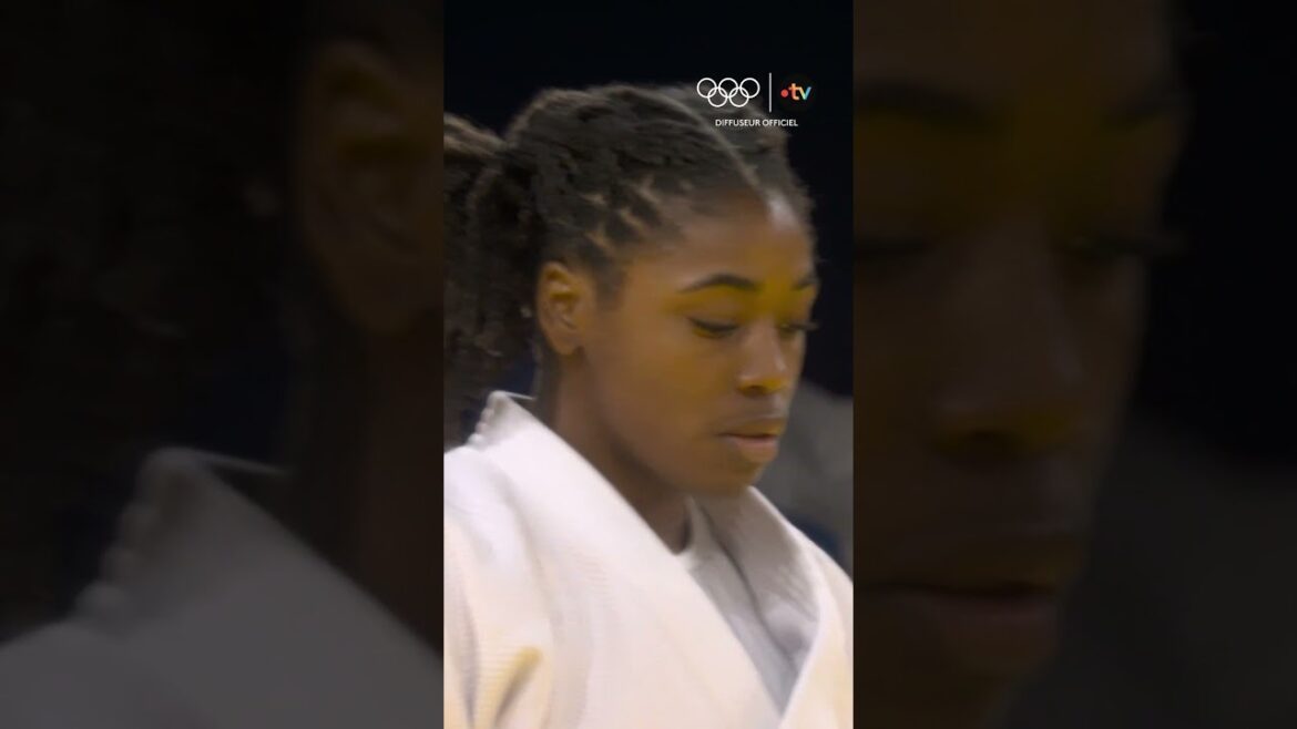 #Paris2024 | Elle a pas de temps à perdre, Sarah-Léonie Cysique 😱 #olympics #judo