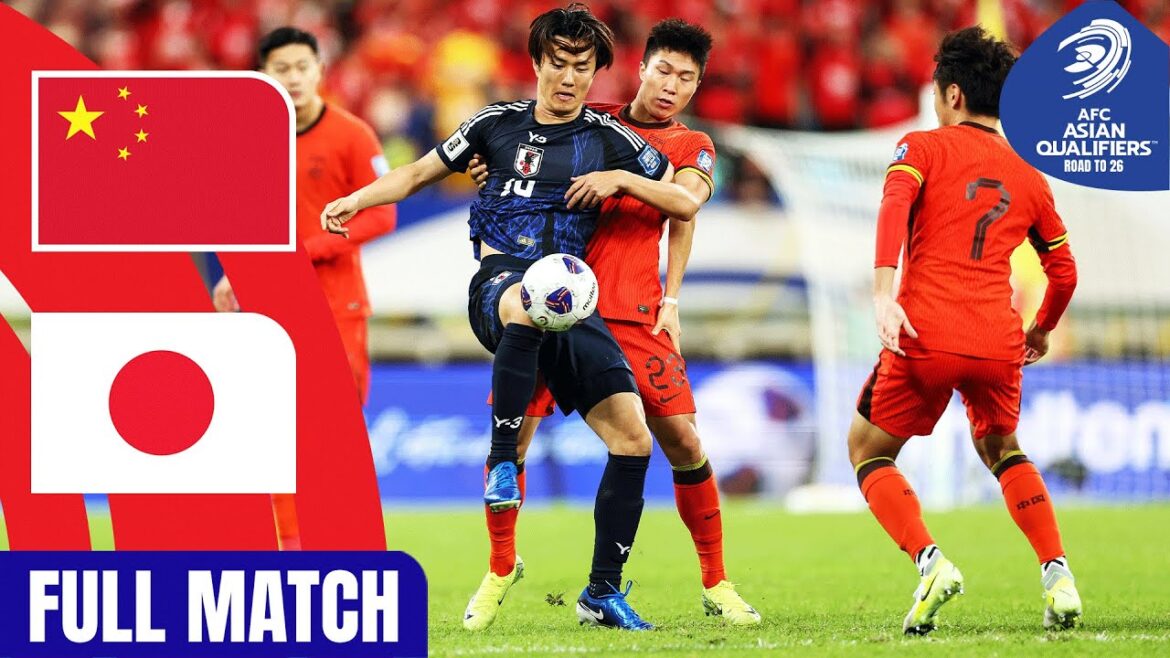 RP Chine contre Japon | Match complet | Éliminatoires asiatiques de l'AFC™ En route vers la 26e place
