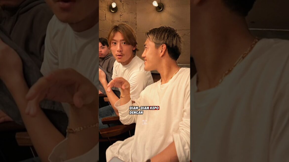 Ritsu Doan est surpris que les joueurs de l'équipe nationale indonésienne aient des millions de followers sur Instagram