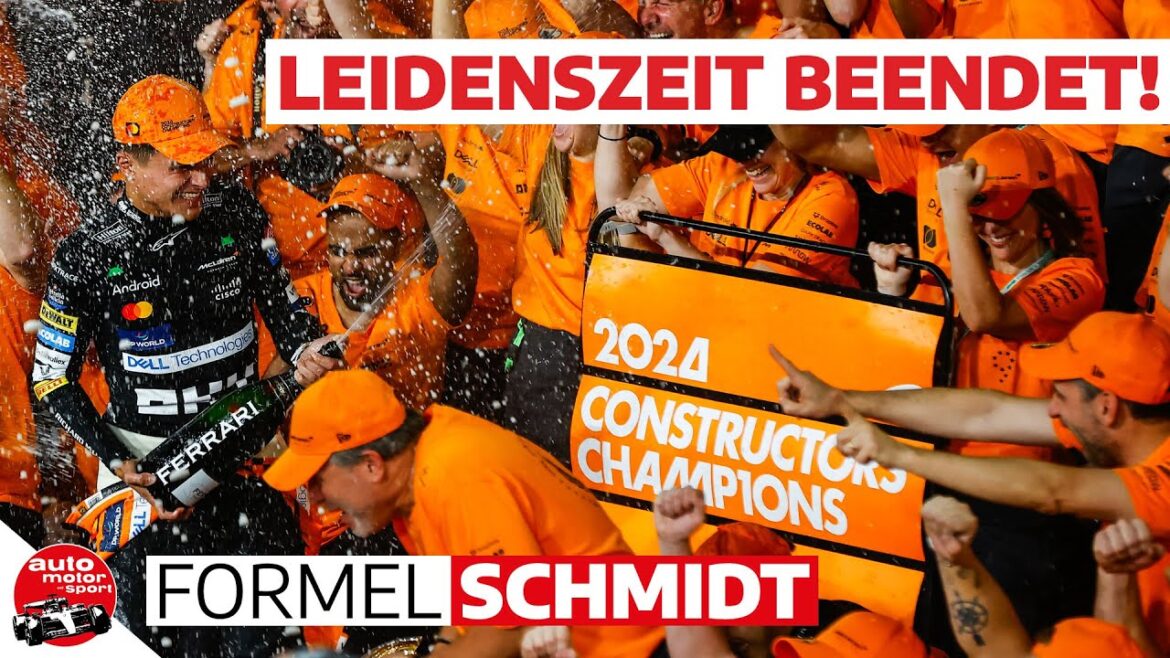 Norris offre un cadeau à McLaren – prochain problème avec Verstappen | GP d'Abou Dhabi Formule Schmidt 2024