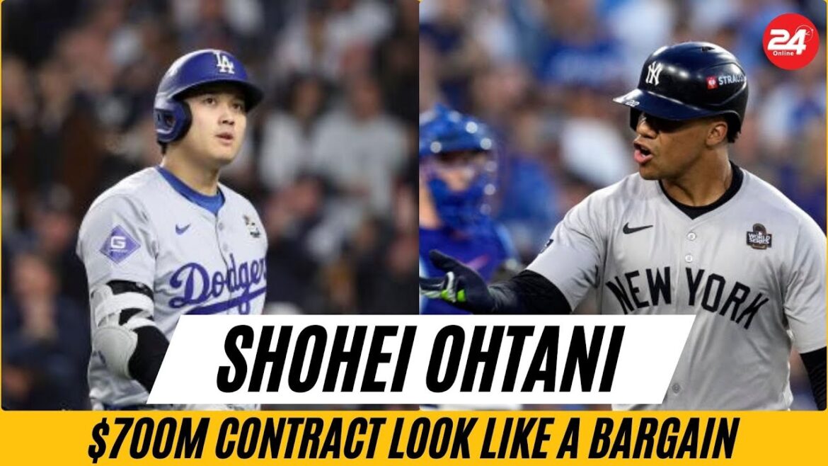 L’accord de 765 millions de dollars de Juan Soto fait ressembler le contrat de 700 millions de dollars de Shohei Ohtani à une bonne affaire L'accord de 765 millions de dollars de Juan Soto fait ressembler le contrat de 700 millions de dollars de Shohei Ohtani à une bonne affaire