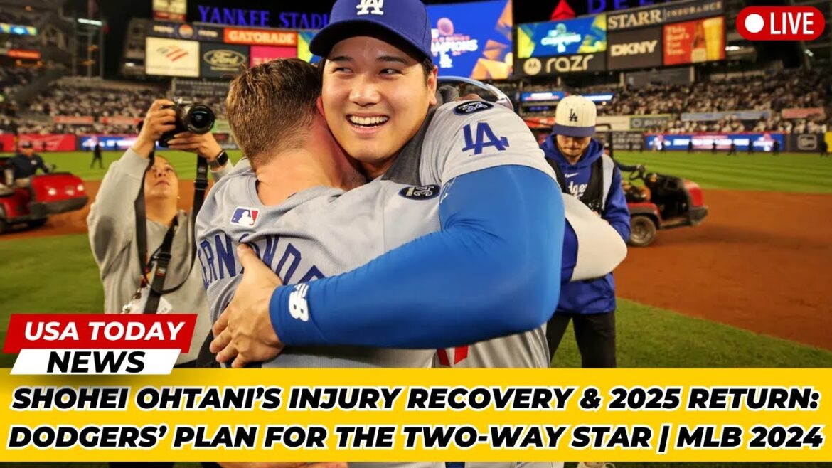 Récupération de Shohei Ohtani après une blessure et retour en 2025 : le plan des Dodgers pour l'étoile à double sens | MLB 2024