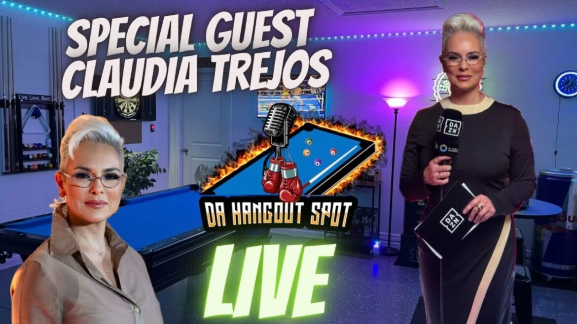 L'incroyable ascension de Claudia Trejos vers la célébrité du journalisme de boxe !