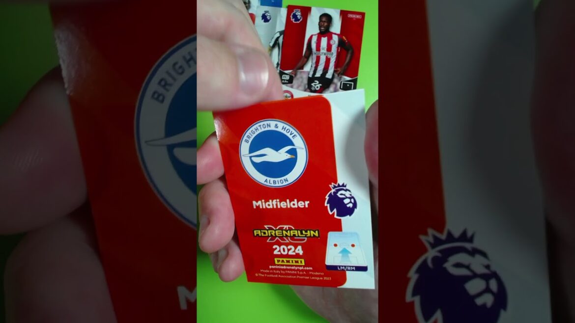 Brighton Pack Kaoru Mitoma Panini ultrasonique Adrenalyn XL 2024 Kick Off Preview Pack Ouverture 14