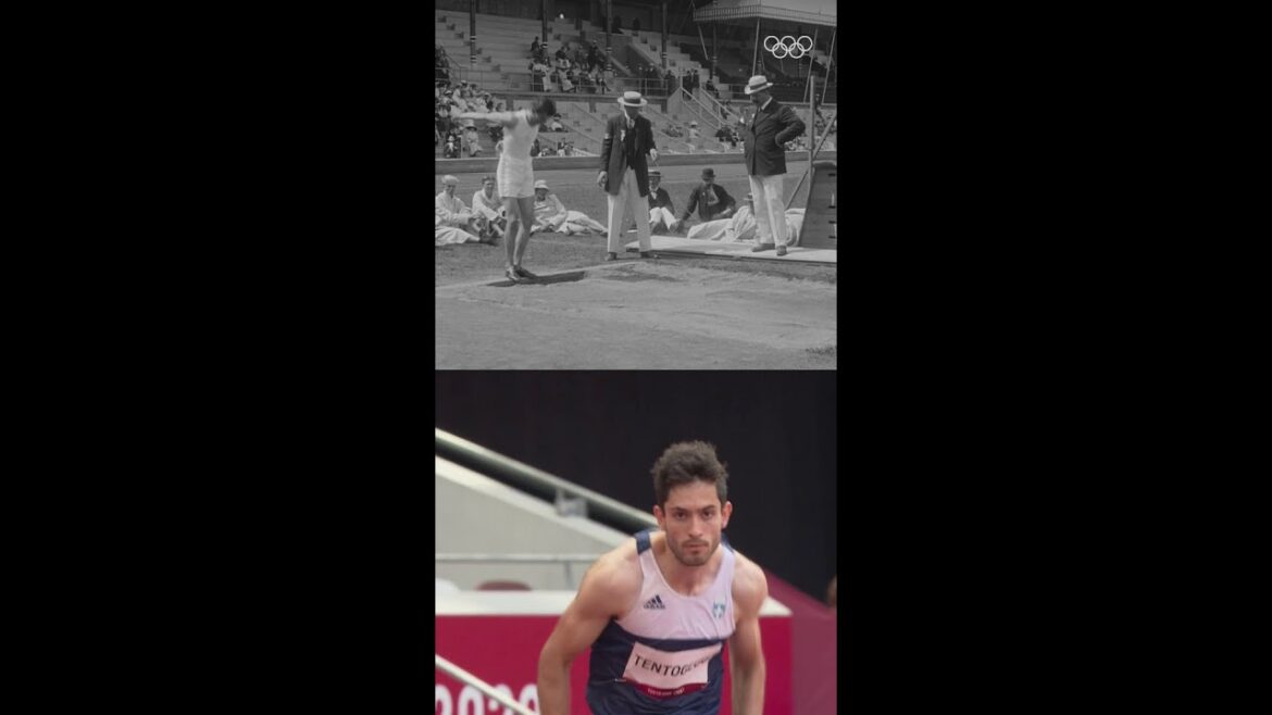 Long jump through the ages. 🕰️