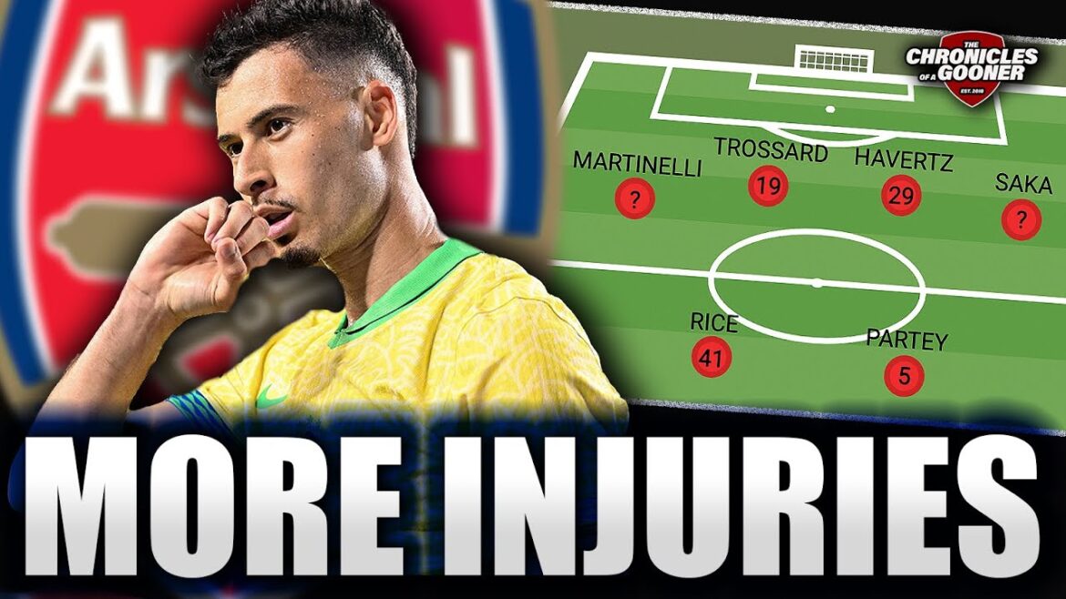 PLUS DE BLESSURES ! 😫 PROBLEME au mollet de Martinelli et UN AUTRE revers de Tomiyasu ?