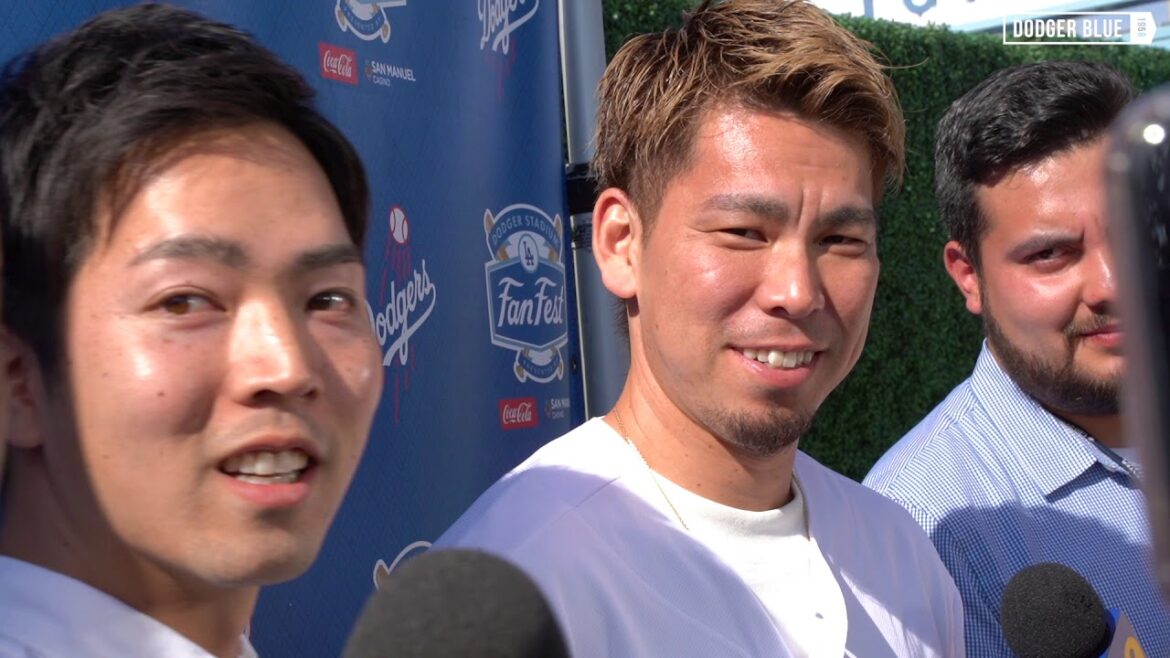 FanFest des Dodgers 2020 : Kenta Maeda est ravi de faire partie de la rotation de départ