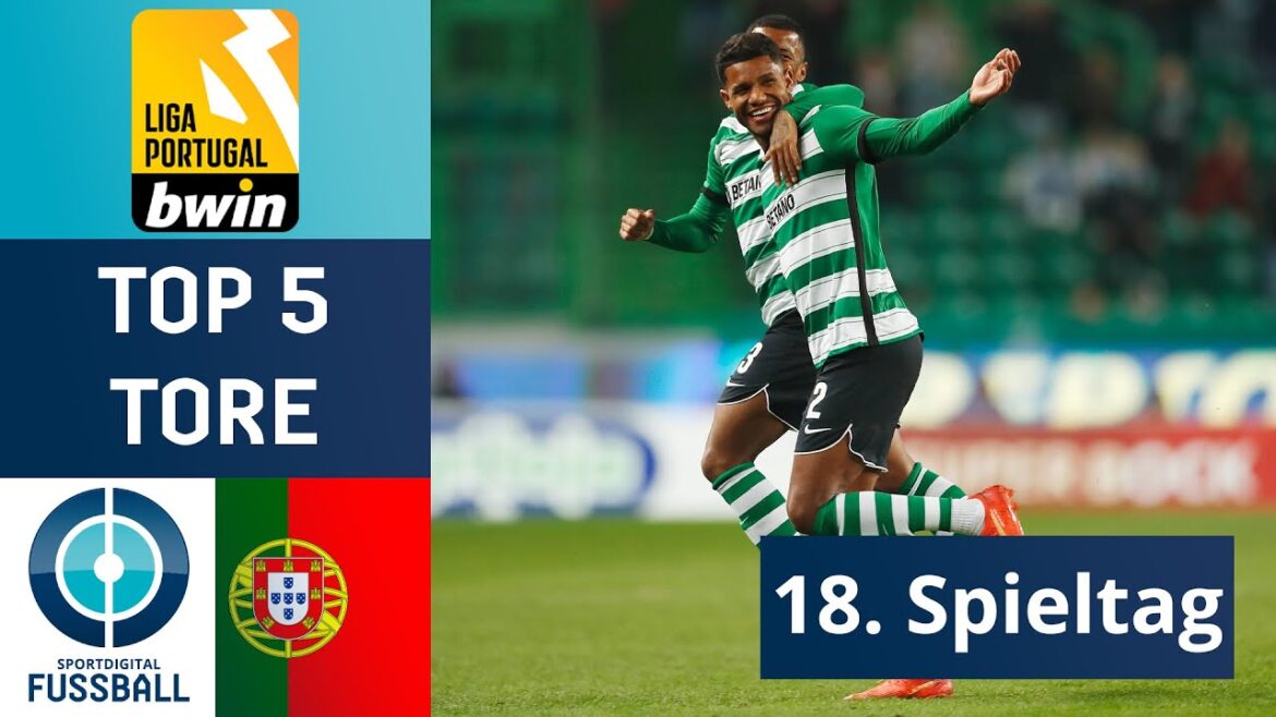 Matheus et Sōma montrent leurs beaux pieds ! I Top 5 buts I 18ème journée I Primeira Liga