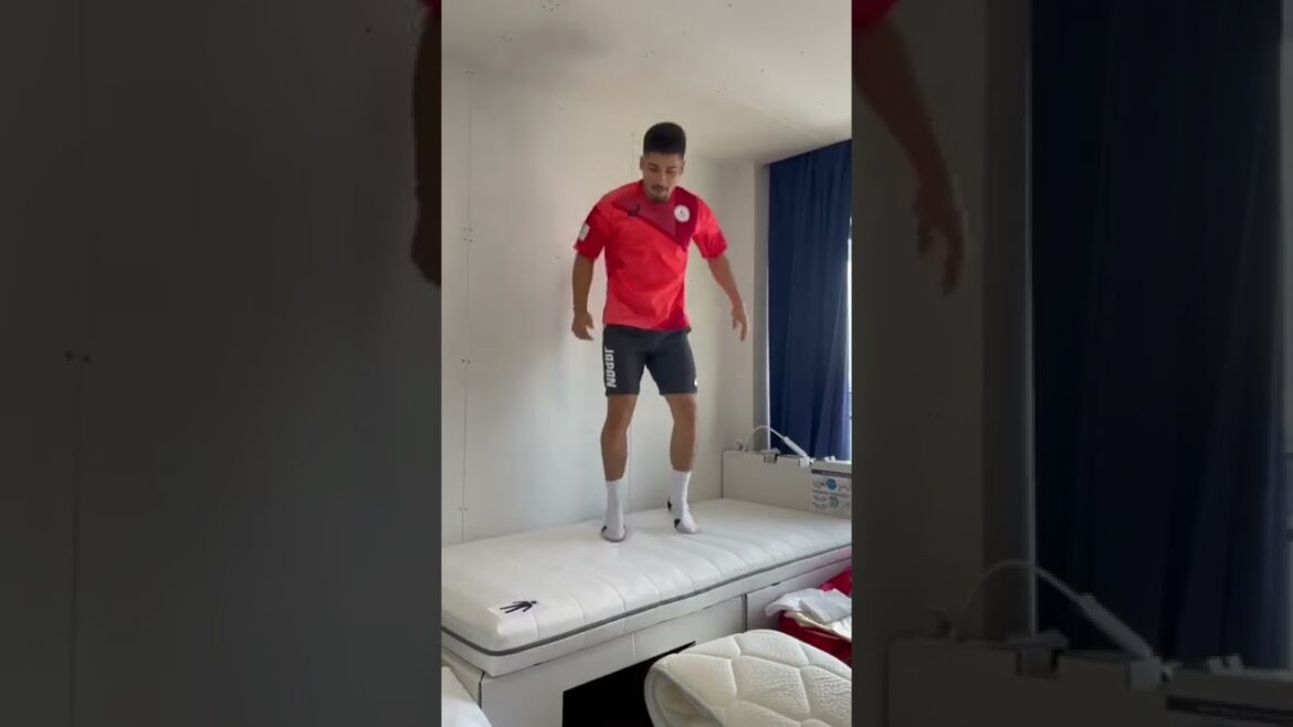 Lit olympique de Tokyo[Lit olympique]#olympics #tokyoolympics #tokyo #shorts