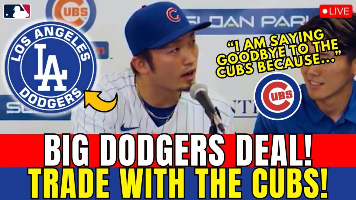 LA STAR DES CUBS SEIYA SUZUKI FAIT UN DÉPLACEMENT CHOQUANT AUX DODGERS ! AFFAIRE FERMÉE ? Actualités des Dodgers de Los Angeles
