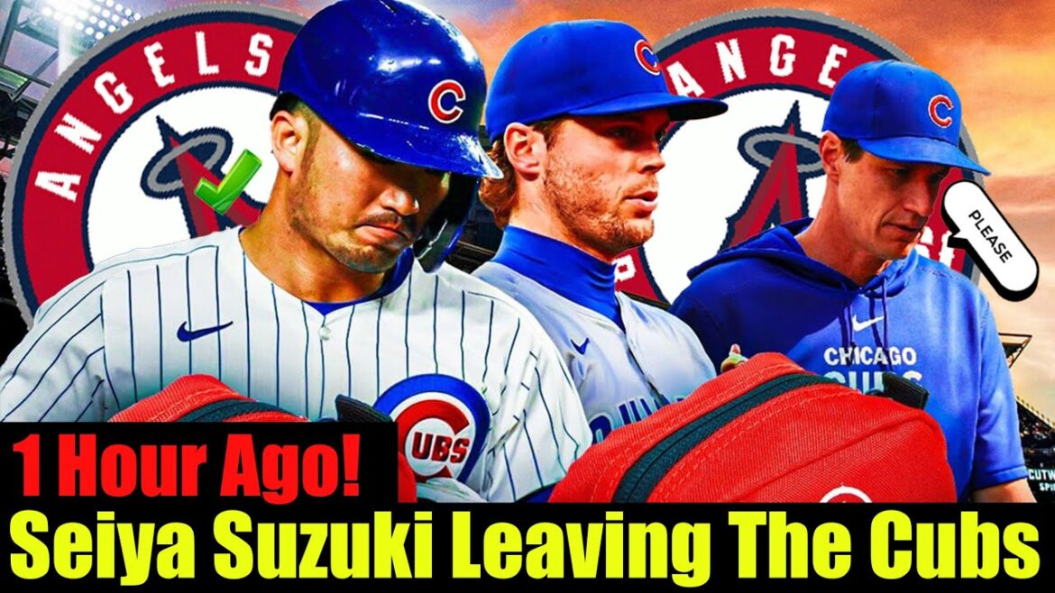 Chicago Cubs Heart Breaking News💔 Seiya Suzuki quitte Les Chicago Cubs News aujourd'hui et dernière mise à jour