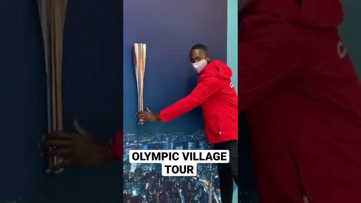 Visite du village des athlètes olympiques PROMO || Jeux olympiques de Tokyo 2020 #kingsleytv