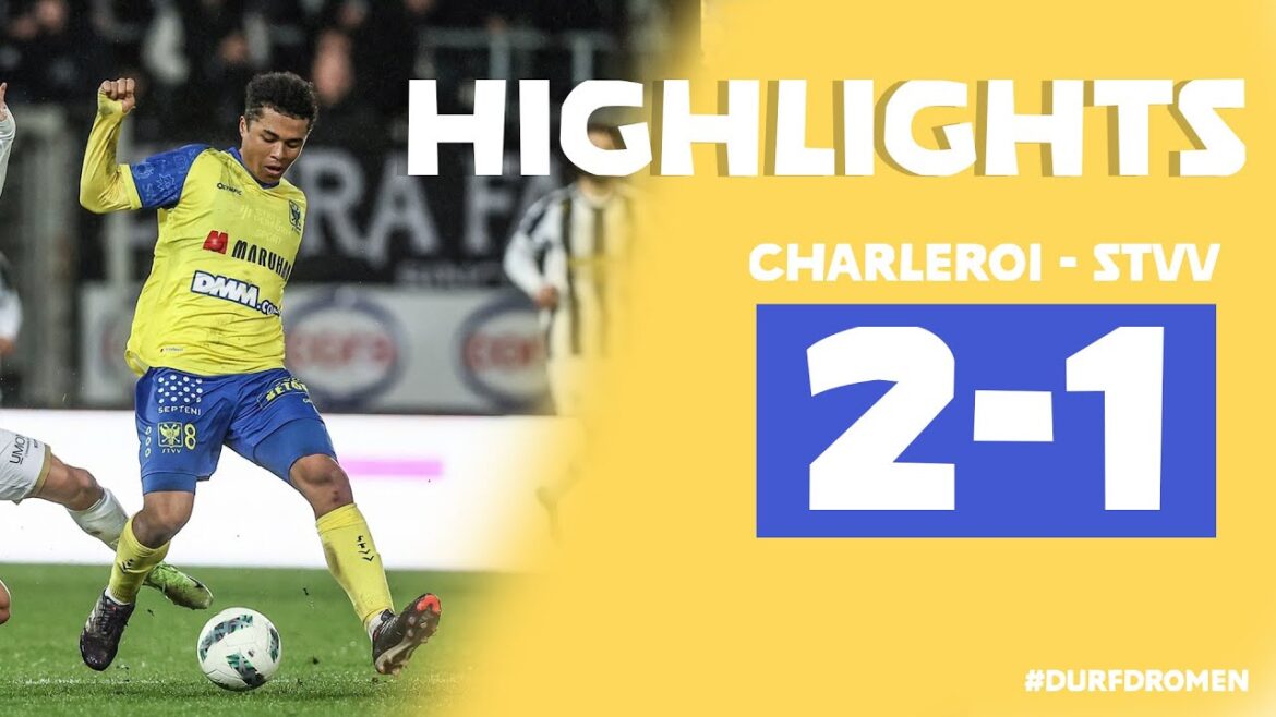 [Saint-Trond]Temps forts | 19e journée de la Ligue belge Charleroi 2-1 STVV