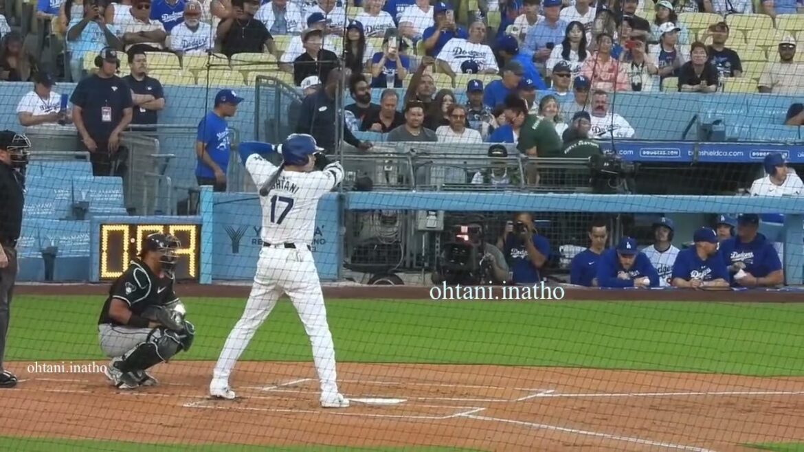 Avant que Shohei Otani ne prenne son tour au bâton, il salue le manager adverse comme d'habitude. Je suis sûr que le manager est également content. #shohei ohtani#dodgers#decoy #mvp #Dodgers