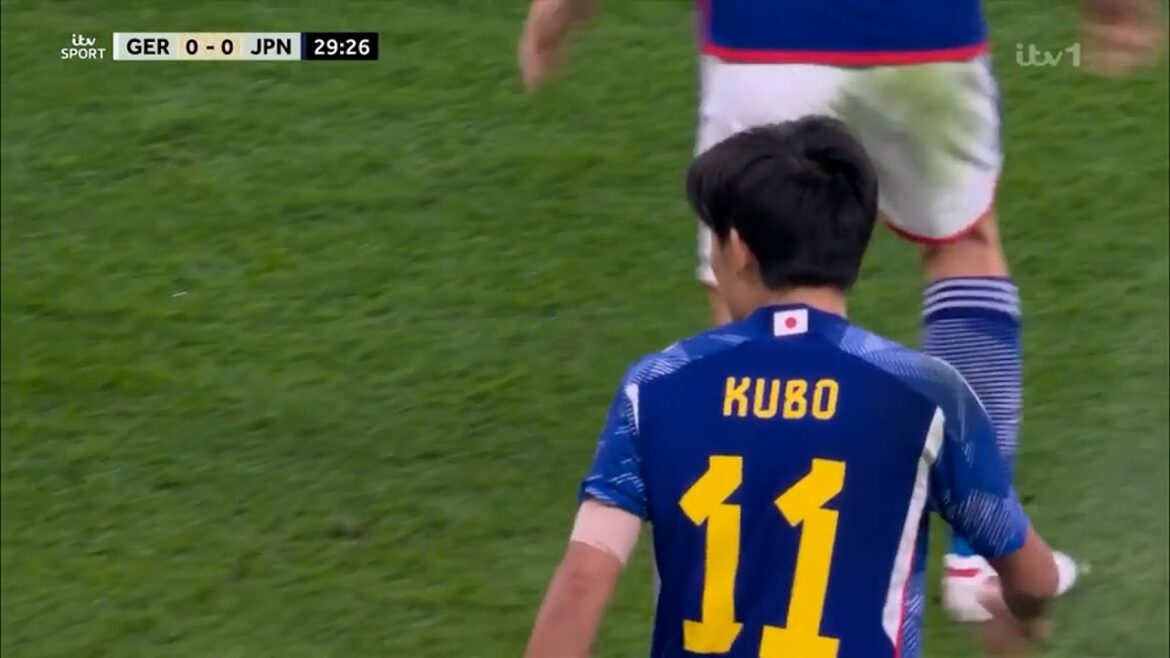 Takefusa Kubo contre Allemagne 23/11/2022