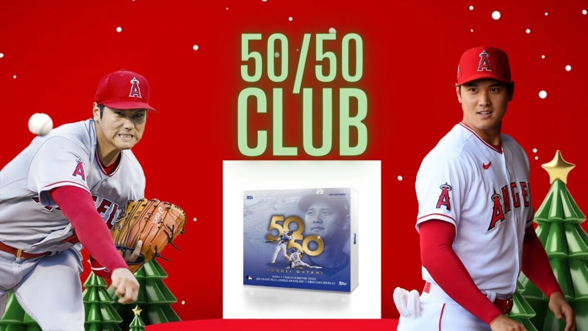 BOITE EXCLUSIVE 50/50 !!! | Ouverture de la boîte club Shohei Ohtani 50/50 !