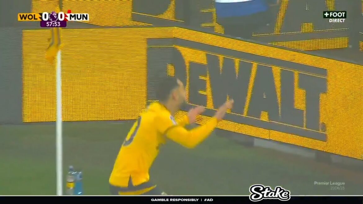 Objectif olympique de Matheus Cunha | Loups contre Manchester United 1-0 Faits saillants | Première Ligue 2024/25