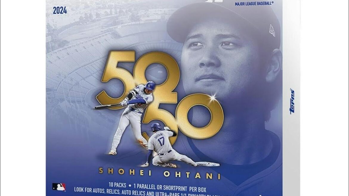 Ouverture d'une boîte de cartes Shohei Ohtani 50/50 de #topps