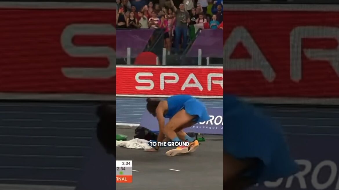 Le sauteur en hauteur met des ressorts dans les chaussures et remporte le championnat Le sauteur en hauteur met des ressorts dans les chaussures et remporte le championnat