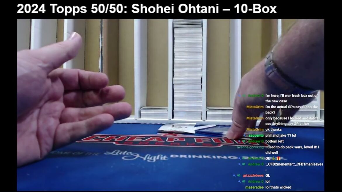 GUERRE DES BOÎTES ! Topps 2024 50/50 Shohei Ohtani