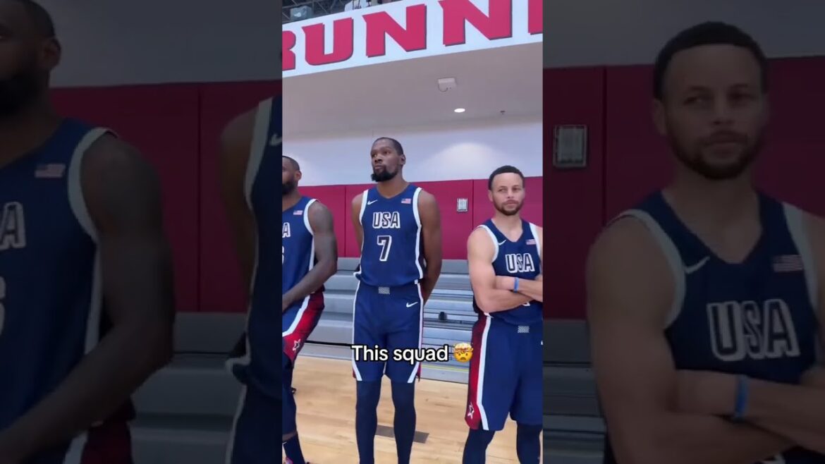 Quelqu’un peut-il arrêter la Team USA à Paris ? 🥇👀 (via@NBA)
