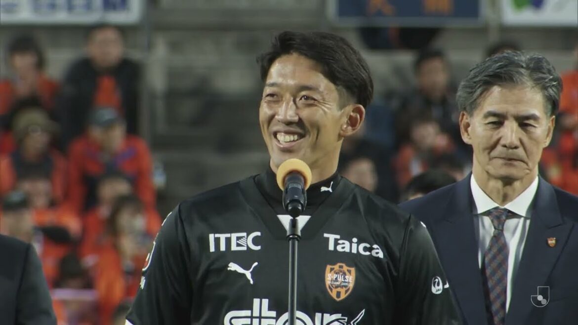 [Discours de Shuichi Gonda]Écoutez le discours complet de Gonda, qui quitte Shimizu S-Pulse.