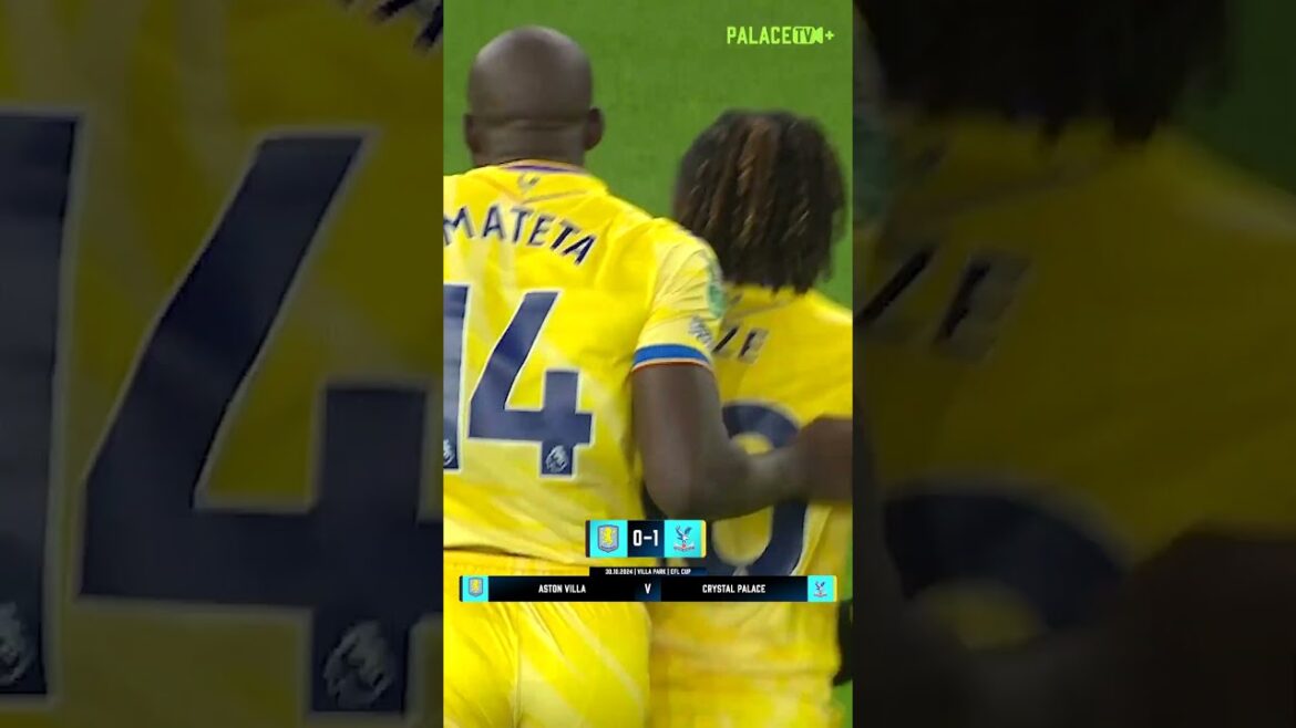 DAICHI KAMADA MARQUE GAGNANT 🇯🇵 Partie 1 | Aston Villa 1-2 CPFC #carabaocup #cpfc #cristalpalace