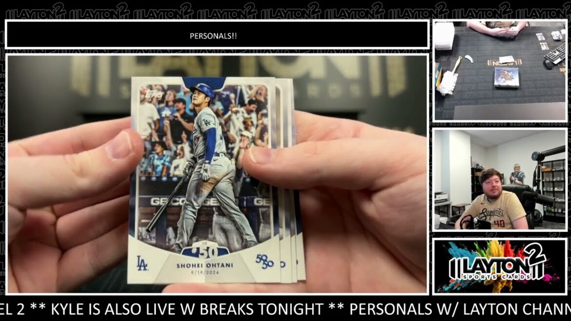 3 boîtes d'Ohtani 50-50 MLB pour Jeff T